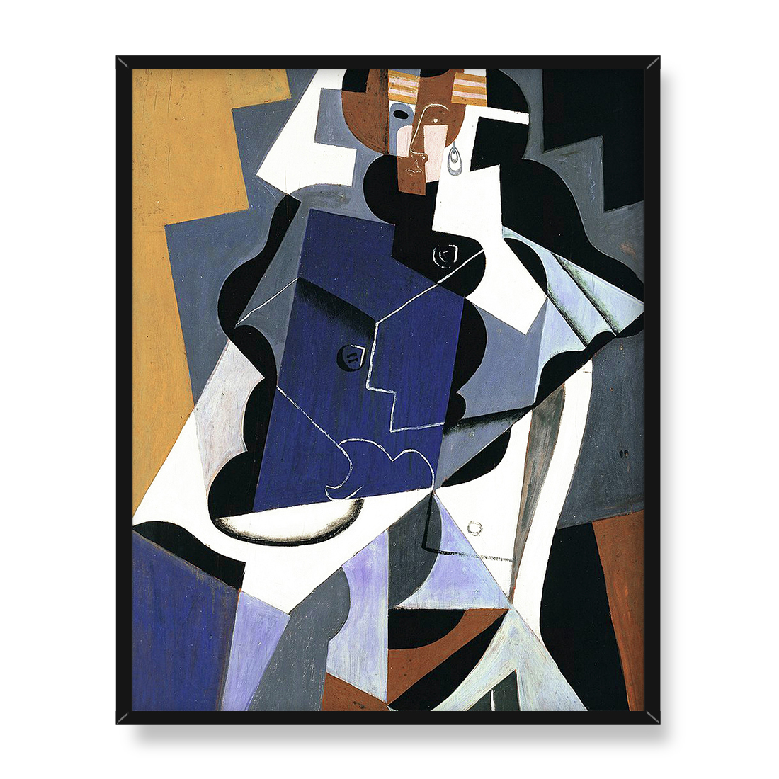 Juan Gris Siedząca kobieta 40x50