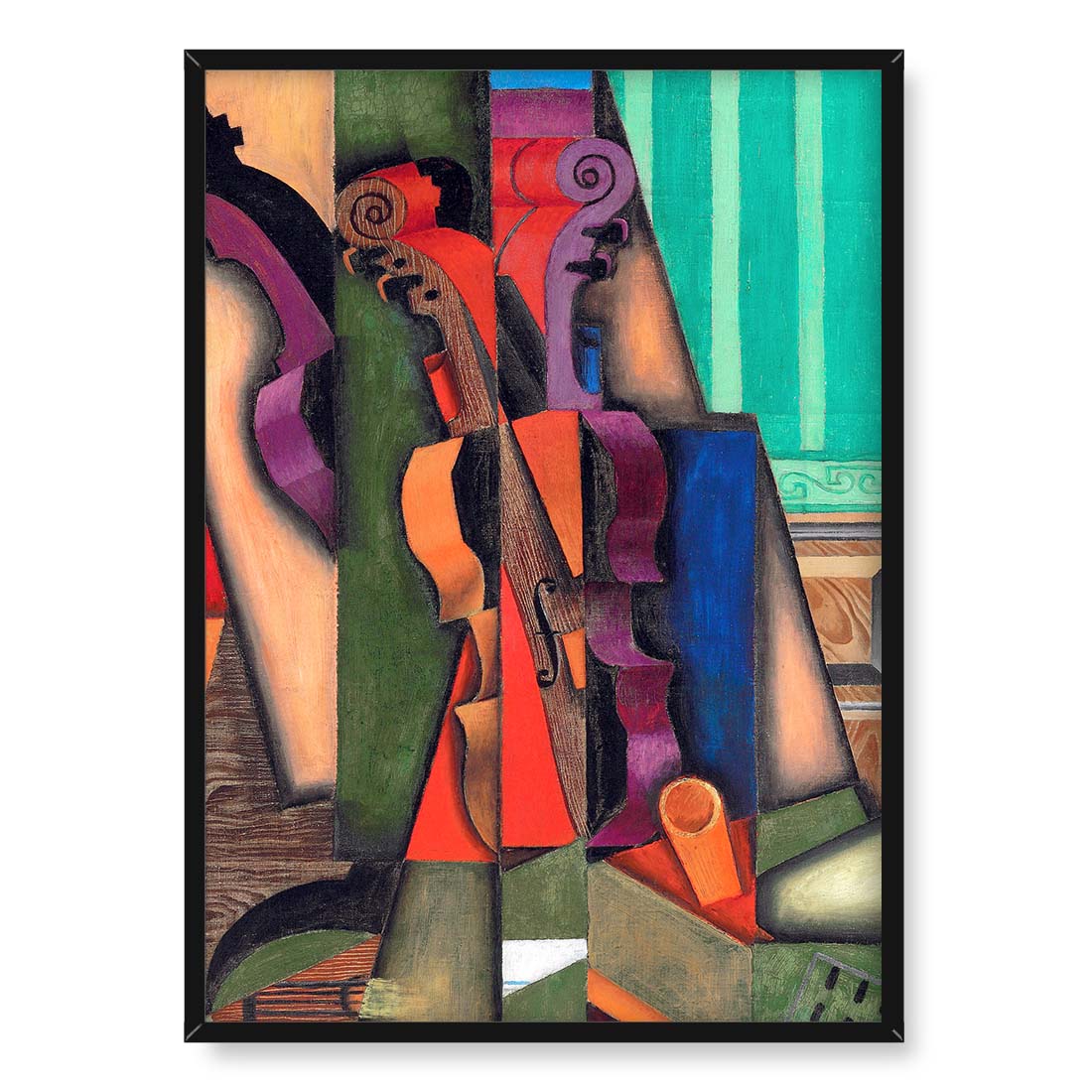 Juan Gris Skrzypce 50x70