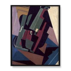 Juan Gris Skrzypce i misa z owocami 1925 40×50