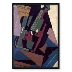 Juan Gris Skrzypce i misa z owocami 1925 50×70