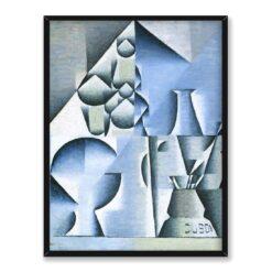 Juan Gris Śniadanie 30×40 w RAMIE