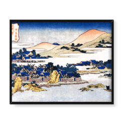 Katsushika Hokusai Gaje bananowe Osiem widoków Ryukyu 50×40 w RAMIE