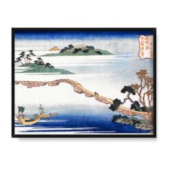 Katsushika Hokusai Jesień Osiem widoków Ryukyu 40×30