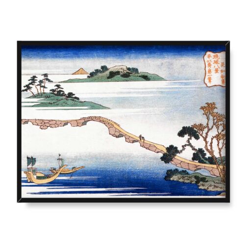 Katsushika Hokusai Jesień Osiem widoków Ryukyu 40x30