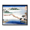Katsushika Hokusai Jesień Osiem widoków Ryukyu 50×40 w RAMIE