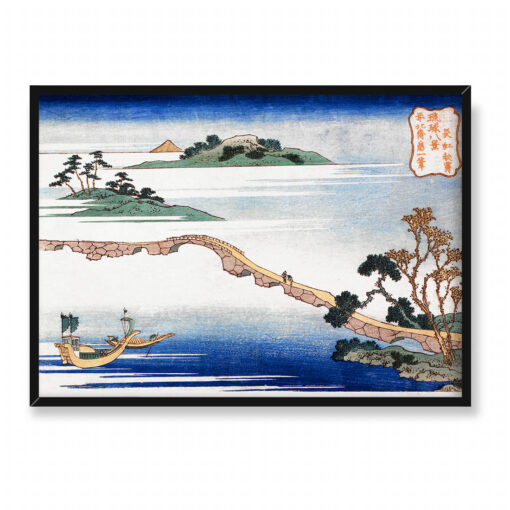 Katsushika Hokusai Jesień Osiem widoków Ryukyu 70x50