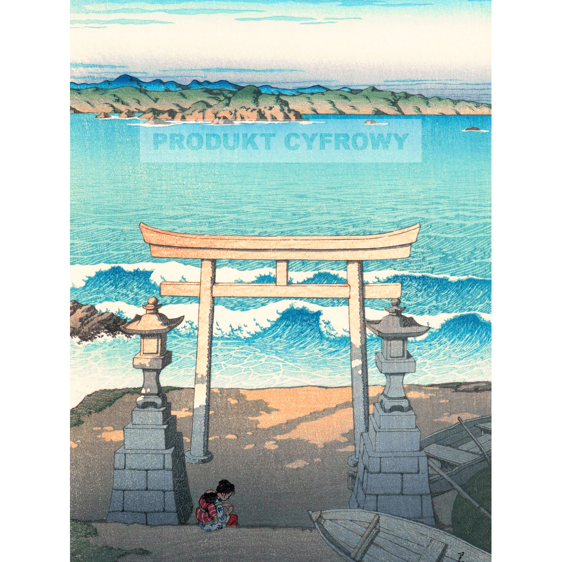 Kawase Hasui Boshu Futomi — produkt cyfrowy do pobrania