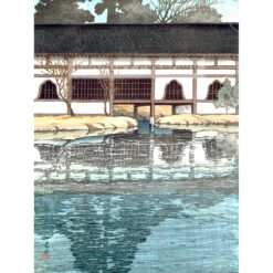 Kawase Hasui Byodo in w Uji — produkt cyfrowy do pobrania