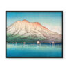 Kawase Hasui Kagoshima Sakurashima 50×40 w RAMIE
