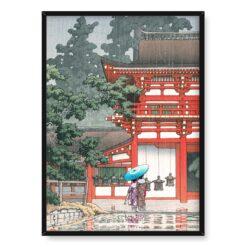 Kawase Hasui Kosho-ji w Etchu Him 50×70