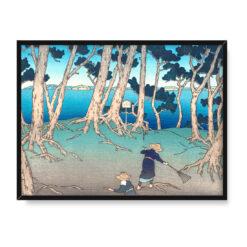 Kawase Hasui Matsushima Katsurashima 40×30