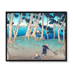 Kawase Hasui Matsushima Katsurashima 50×40