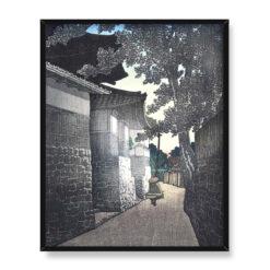 Kawase Hasui Park Hikawa w Omiya 40×50