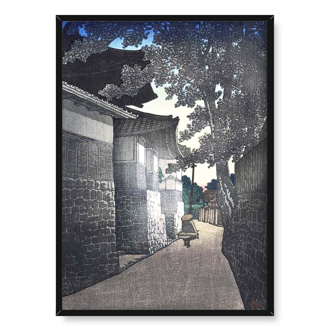 Kawase Hasui Park Hikawa w Omiya 50x70