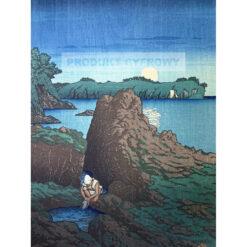Kawase Hasui Port Ogi na Sado — produkt cyfrowy do pobrania