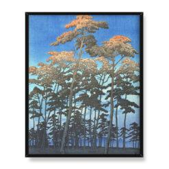 Kawase Hasui Port Ogi na Sado 40×50