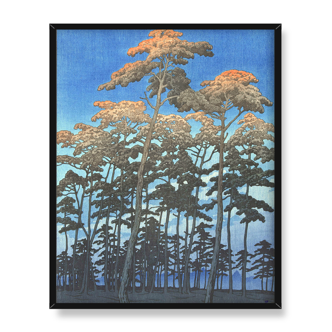 Kawase Hasui Port Ogi na Sado 40x50