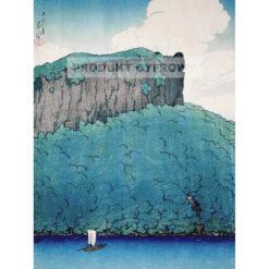 Kawase Hasui Senjomaku nad jeziorem Towada — produkt cyfrowy do pobrania