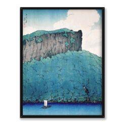 Kawase Hasui Senjomaku nad jeziorem Towada 30×40