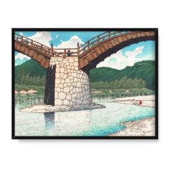 Kawase Hasui Suo Kintai-kyo 40×30