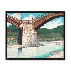 Kawase Hasui Suo Kintai-kyo 50×40