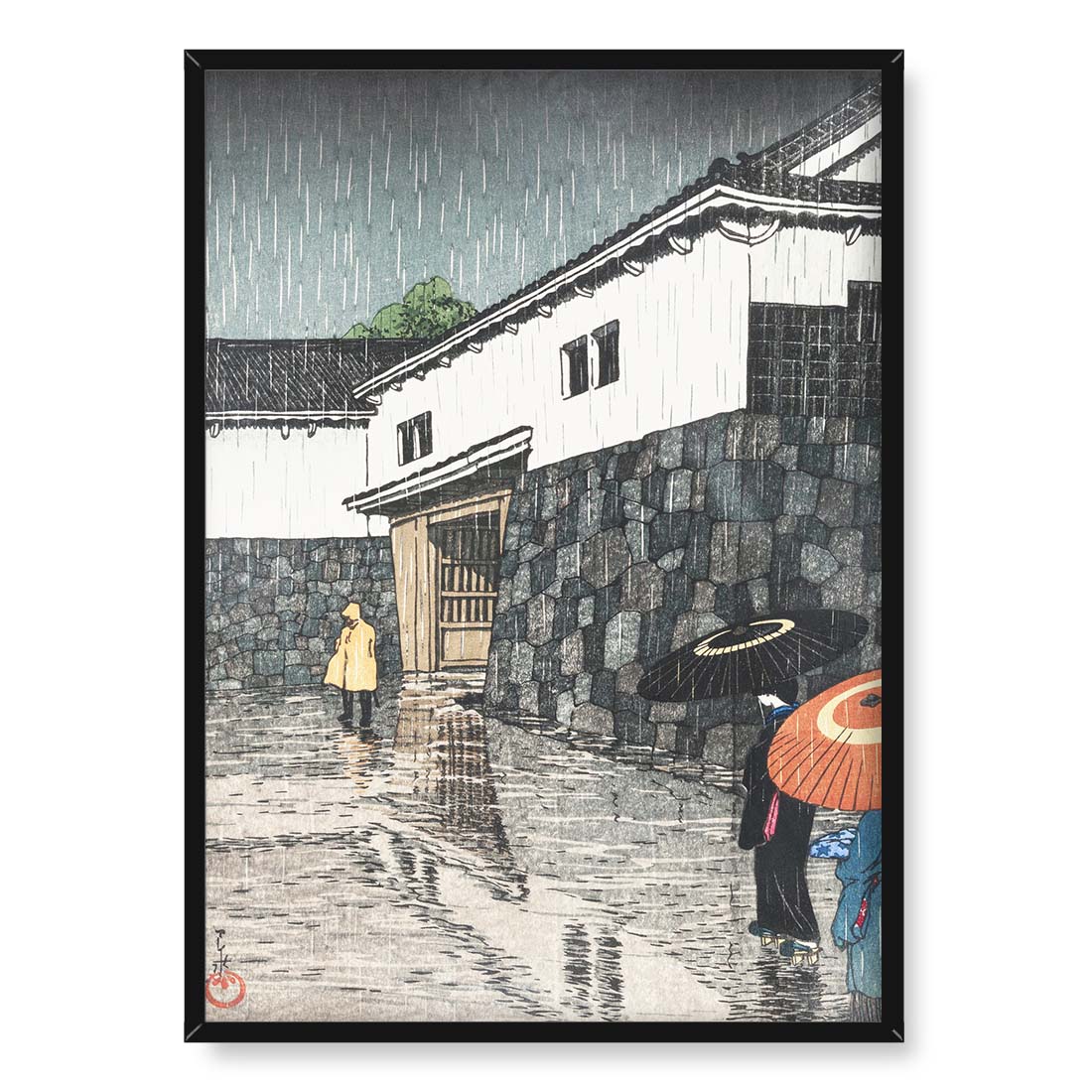 Kawase Hasui Wybór pejzaży Japonii Okayama Uchisange 50x70