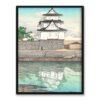 Kawase Hasui Zamek Takamatsu w Sanuki 30×40 w RAMIE