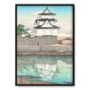 Kawase Hasui Zamek Takamatsu w Sanuki 50×70 Kawase Hasui Zamek Takamatsu w Sanuki 50×70