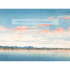 Kawase Hasui Zatoka Mano na Sado — produkt cyfrowy do pobrania