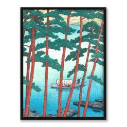 Kawase Hasui Zimowy Rankyo 30×40