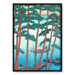 Kawase Hasui Zimowy Rankyo 50×70