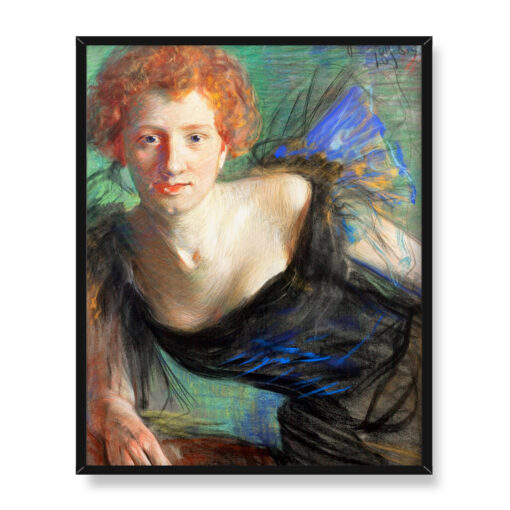 Leon Wyczółkowski Irena Solska 40x50