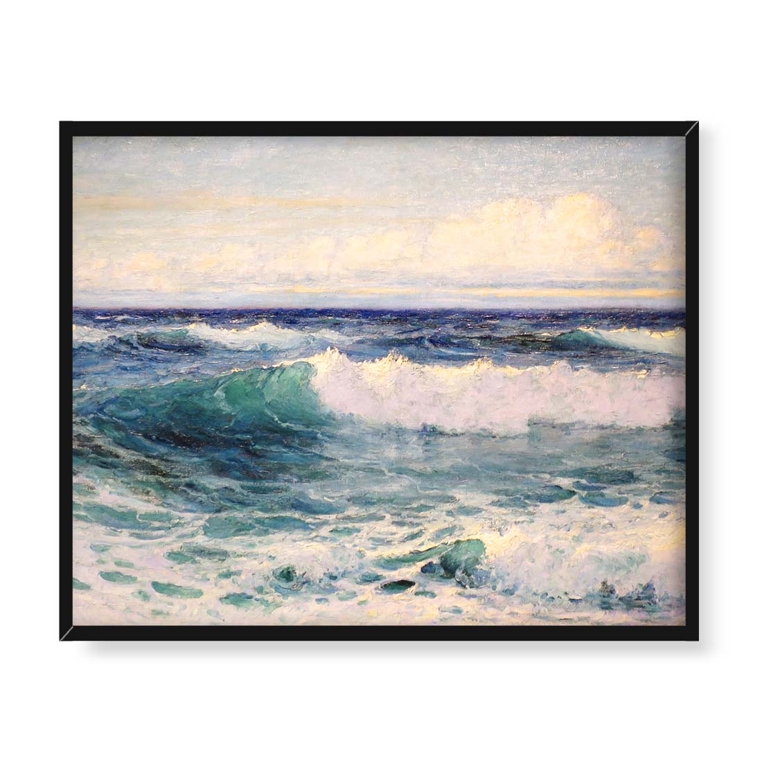 Lionel Walden Hawajski pejzaż morski 2 50x40 w RAMIE