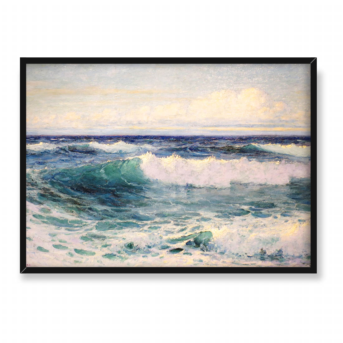 Lionel Walden Hawajski pejzaż morski 2 70x50