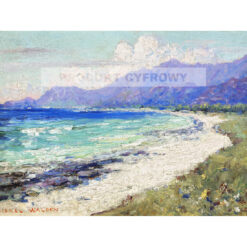 Lionel Walden Hawajski pejzaż nadmorski — produkt cyfrowy do pobrania