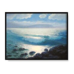 Lionel Walden Księżycowa poświata w Kahala 40×30 w RAMIE