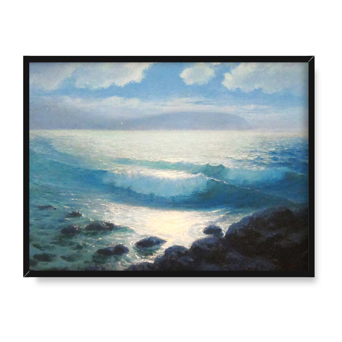 Lionel Walden Księżycowa poświata w Kahala 40x30 w RAMIE