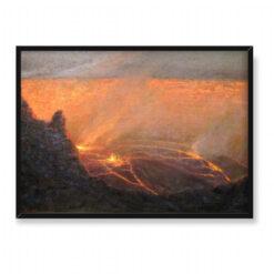 Lionel Walden Wulkan 70×50