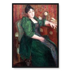 Marie Bracquemond Autoportret artystki w fotelu 50×70