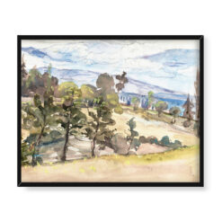 Marie Bracquemond Górski pejzaż 50×40