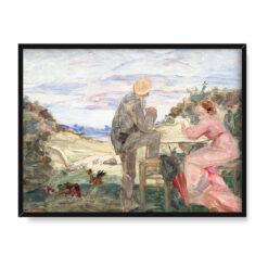 Marie Bracquemond Para w La Divonne 40×30