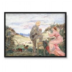 Marie Bracquemond Para w La Divonne 70×50