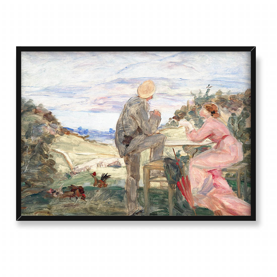 Marie Bracquemond Para w La Divonne 70x50