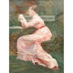 Marie Bracquemond Szkic do Widok z Divonne — produkt cyfrowy do pobrania