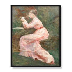 Marie Bracquemond Szkic do Widok z Divonne 40×50