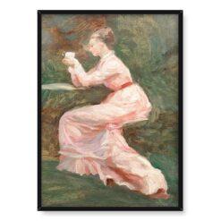 Marie Bracquemond Szkic do Widok z Divonne 50×70