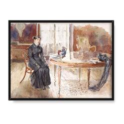 Marie Bracquemond Wszystkich Świętych 40×30