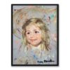 Mary Cassatt Głowa uśmiechniętego dziecka 30×40 w RAMIE