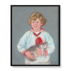 Mary Cassatt Master Alexander. Cassatt Jr 40×50 w RAMIE