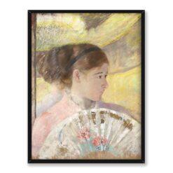 Mary Cassatt Młoda dama w loży 30×40